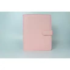 Caderno Fichario Binder A5 com Argola Dourada--Rosa (Só Capa)