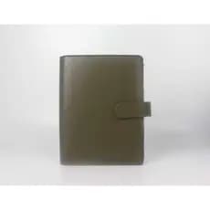 Planner Caderno Fichario A5--Verde-Oliva Escuro(Só Capa)