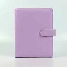 Caderno Fichario Binder A5 com Argola Dourada--Lila (Só Capa)