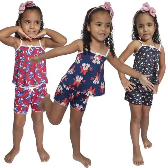 Pijama Infantil Liganete Estampado Baby Dool