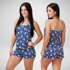 Pijamas Short Doll Feminino Baby Doll para Dormir