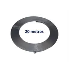 Sonda De Aço Passa Fio Fita De Aço ARR - 20 Metros Passagem Cabos Conduite Tubos Telefonia Desentupir Elétrica