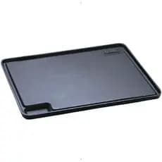 Chapa de Ferro Fundido Lisa Retangular 23x28cm Bifeteira Grill Panela Mineira