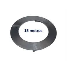 Sonda De Aço Passa Fio Fita De Aço ARR - 15 Metros Passagem Cabos Conduite Tubos Telefonia Desentupir Elétrica