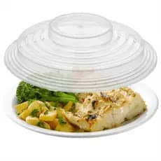 Tampa Para Microondas Protetora de Alimentos Prato Comida Santana BPA Free