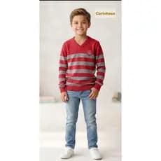 Suéter Tricô Infantil Menino Carinhoso