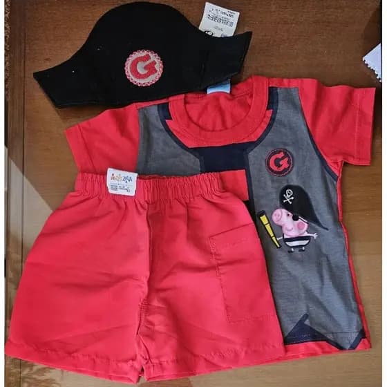 Conjunto Pepa Pig George malwee kids
