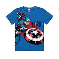 Camiseta infantil Vingadores Malwee Kids