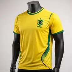 Camiseta Dry Fit Camisa Masculina Feminina Brasil Torcida Unissex 2026