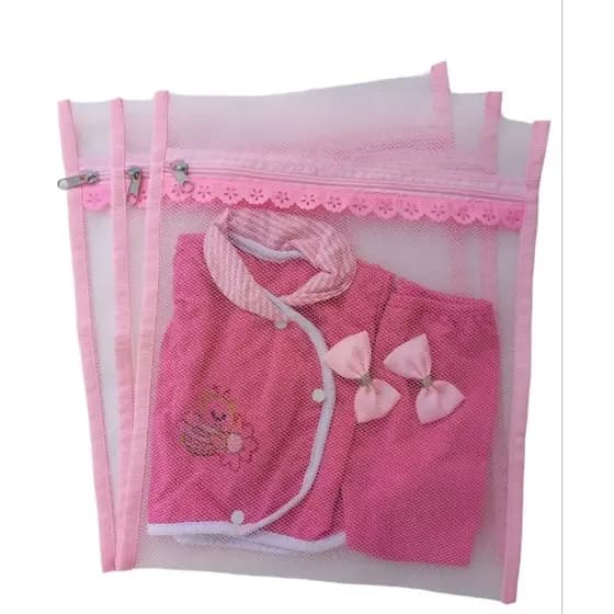 1  saquinho Rosa maternidade Organizadores de Bolsa Maternidade / saco maternidade cor rosa 1 unidade