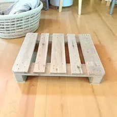 Pallet Funcional sob medida 67x80 de madeira pinus resistente