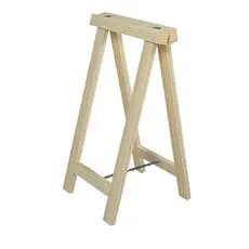 Cavalete Madeira Pinus 80x40 Artefato