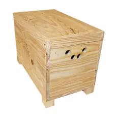 Bau De Madeira 60cm (madeira de Pallets)