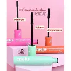 Mascara De Cilios Melu Ruby Rose Rimel Peel Off Alta Fixação-14.5g