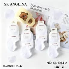 Kit Meias Ankle premium Algodão Unissex para o dia a dia