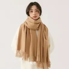 Cachecol Inverno Lenço Pashmina Xale Echarpe  -200g