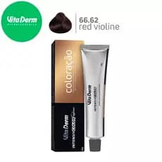 Coloração Pro Icf 66.62 Red Violine 60gr Vita Derm