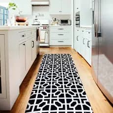 Tapete Passadeira Sala/Quarto/Cozinha com Antiderrapante Estampado