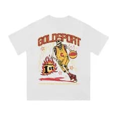 CAMISETA OVERSIZED STREETWEAR GOLD SPORT MARCA NACIONAL 100% ALGODÃO FIO 30.1