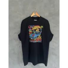 Camiseta Oversized masculino GOLD RACE  100% Algodão y2k