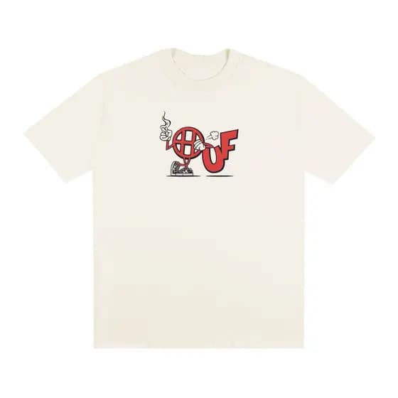 camiseta skatista streetwear huf worldwide oversized