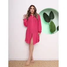 camizao saida de praia feminina lançamento manga longa 27018