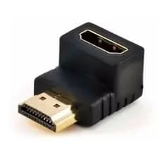 Adaptador Hdmi 90 Graus Em L Macho X Fêmea