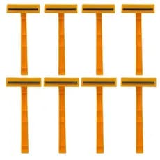 Kit 40  Barbeador Resistente Descartável Lâminas Afiadas