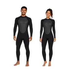 Roupa Unissex Neoprene Borracha Long John 3mm natação Surf Mergulho
