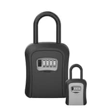 Cadeado Metal Cofre Segredo Guarda Chave Objetos Carro Moto Surf Lock Reforçado
