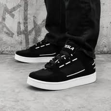 Tênis Casual preto branco academia esportivo skate  femenino Masculino moda old colada e costurada  envio rapido full