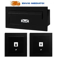 Caixa De Correio e Visores ( Água E Luz ) Para Casa ou Comercíos Design Premium