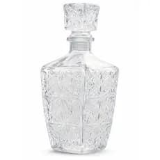 Garrafa 750 ML Licoreira Para Licor Whisky Grande Luxo Garrafa De Vidro Para Whisky