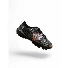 Chuteira Infantil Society Corinthians Preta Elite ⚽ Confortável | Envio Rápido | 28 ao 36