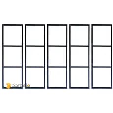 Suporte Triplo Estilo Industrial Preto P Pratelei.30cm - 5uni Quinteto (SKU3305)