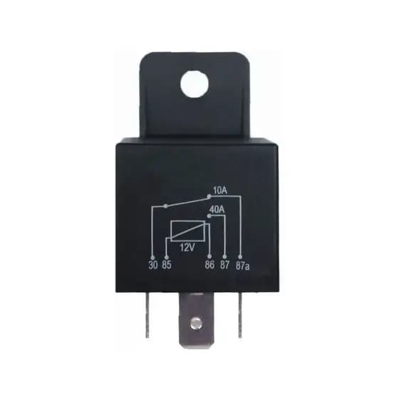 Rele Auxiliar 5 Terminais Universal Automotivo 12v 40a