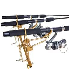 suporte de pesca 3 lugares serve pra todo tipo de varas