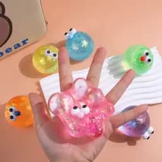 Kit 5 Squishy Taba Brinquedo Macio Fidget Alivio Estresse Ansiedade Squeeze para Brincar e Relaxar