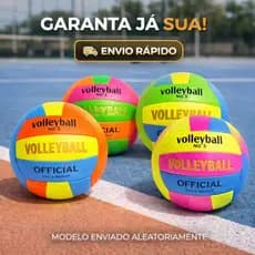 Bola de Vôlei Soft Touch Super Macia 20cm para Treinamento Praia E Quadra Visibilidade Neon