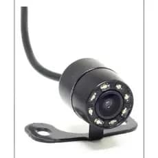 Câmera De Re Automotiva HD Infravermelho Visão Noturna Colorida Universal Veicular Carro Borboleta 2 Em 1 A Prova