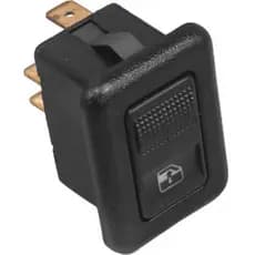 Botão interruptor Vidro Elétrico Dianteiro Gol Parati Santana Quantum 5 pinos ambar