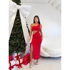 Vestido Canelado com Bojo – Confortável e Elegante Tamanho unico