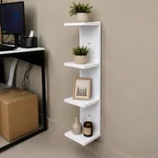 Torre De Prateleira Estante Mdf 170 e 85cm Sala Manicure Salão Banheiro Premium Luxo