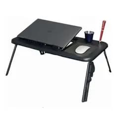 Mesa para Notebook Suporte portátil Dobrável 2 Coolers Sensor Touch Mouse mesa notebook cama