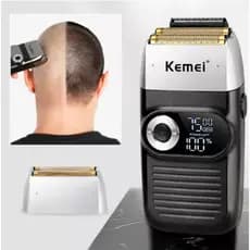 Careca Máquina de Cortar Cabelo Barbeador  Sem Fio Bivolt Recarregável