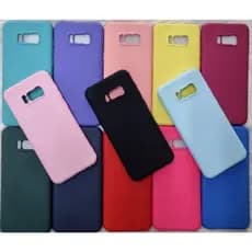 Capa de Celular Para- S8 Plus - Samsung Silicone Aveludado Capinha Case