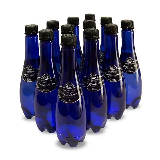 Água Mineral Sem Gás Garrafa Azul 310ml Pack C/12 Envios Full