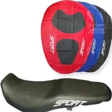Capa Banco Esportiva Titan Fan 125 2000/2001/2002/2003/2004/2005/2006/2007/2008 Cores Az Cz Pt Vm
