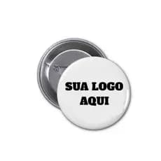 KIT 5 bottons buttons broche personalizados com logo/imagem
