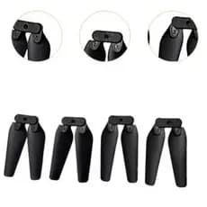 4 Hélices com 4 Parafusos para Drones Brinquedo Peças de Reposição para E58, E88, E88PRO, E58E, E525 Drones asa.